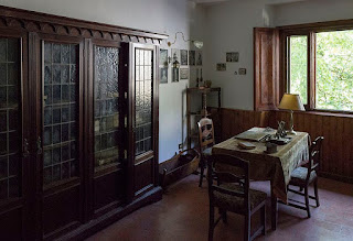 Antonia Pozzi's writing room at the Casa Pozzi has been kept as it was in her lifetime