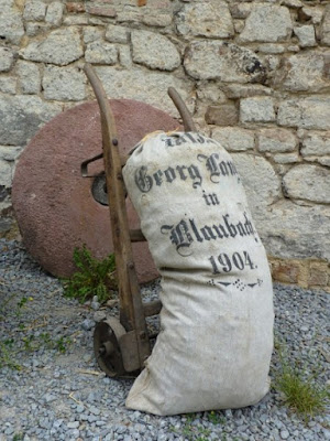 Flour was petrified, and it did not take millions of years to do it