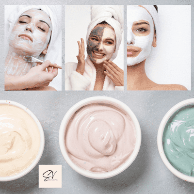 Cream Face Mask For Skin