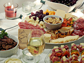 Msg 4 21+ How to have a Wine Tasting Date Night at home w/ @EstanciaWines #artofentertaining #ad 