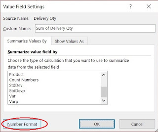 setting number format