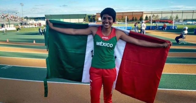 La mexicana Ximena Esquivel se colgó histórica medalla en campeonato mundial de atletismo