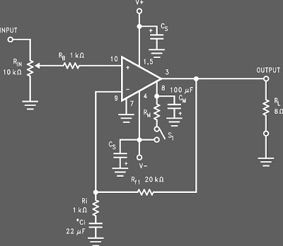  LM3886  68 Watt  Audio Power Amplifier