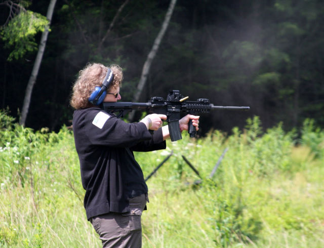 Porsche 911 Gets Shot up with Weapons