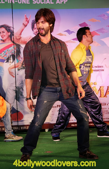 Shahid Kapoor for Promotion of R Rajkumar Film at Infiniti Mall Malad