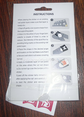 Nail Printing Mode - Pussy Stickers - instructions