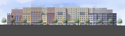 Rappaport apartments and retail for lease on H Street, DC