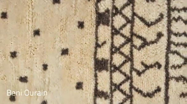 Moroccan Beni ourain rugs