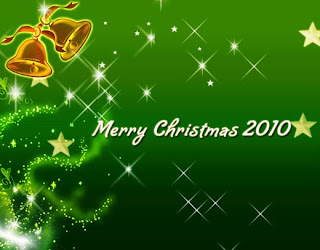 2010 Merry Christmas Wallpaper