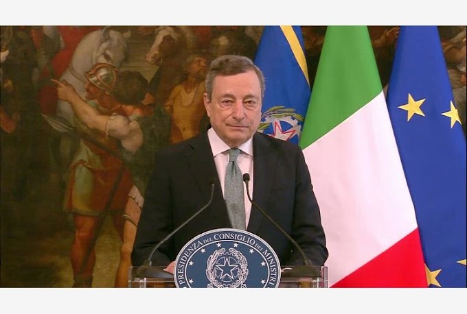 Draghi: "Sarà Kiev a decidere quale pace accettare"
