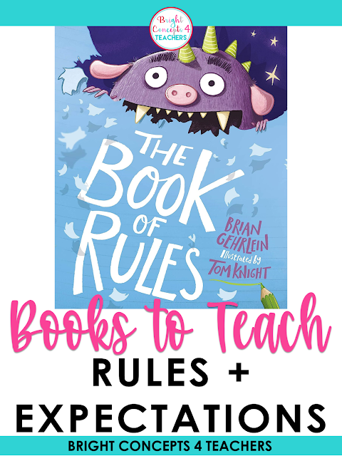 Books about rules and expectations in the classroom