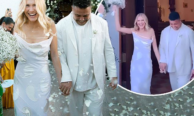 Football Legend, Ronaldo Ties The Knot For A Third Time As He Marries Model Fiancée In Ibiza [PHOTOS]