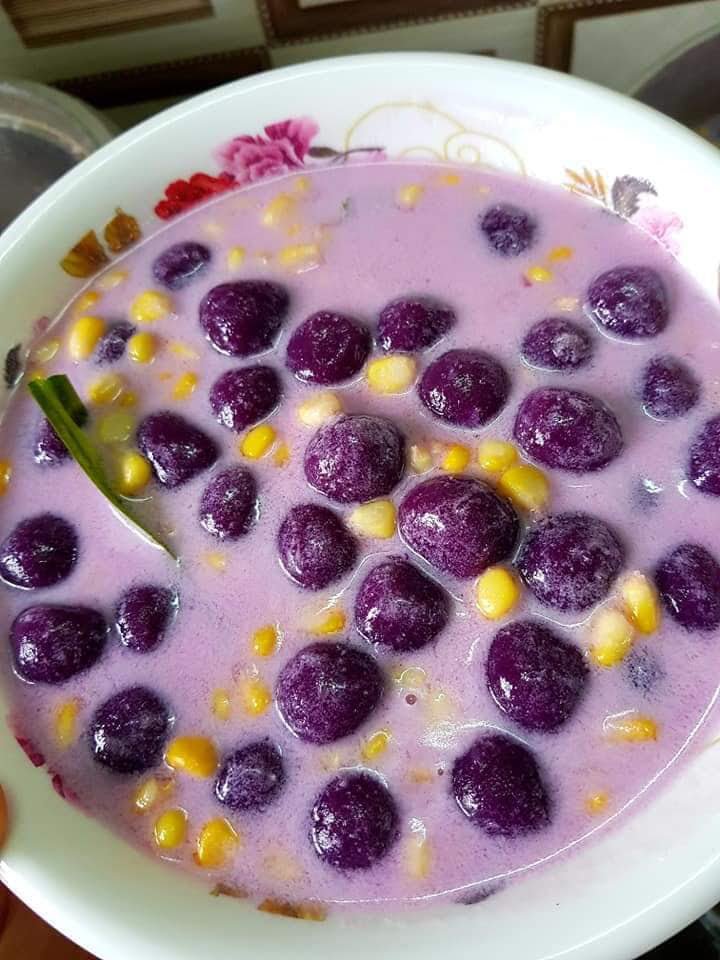 Resepi Bubur Candil Keledek Ungu