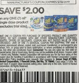 $2/1 All Coupon RMN insert 04/28/19 (EXP: 6/23)