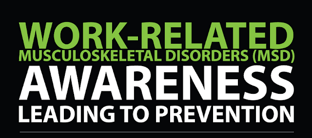 Image: Work Related Musculoskeletal Disorders (MSD) Awareness Leading To Prevention