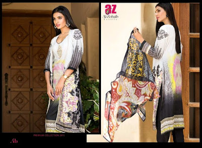 ZebAisha Premium Lawn SS 2015 Dresses