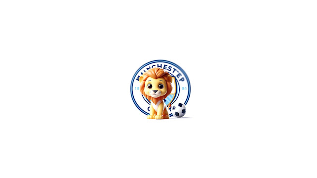 Cute 3d Lion Mascot For Manchester City HD Wallpaper