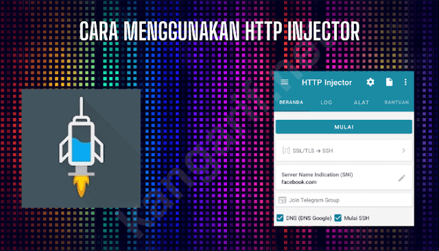 cara menggunakan http injector