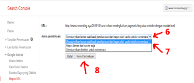 Cara Menghapus Artikel, Url atau postingan yang sudah terindexs di Google Terbaru