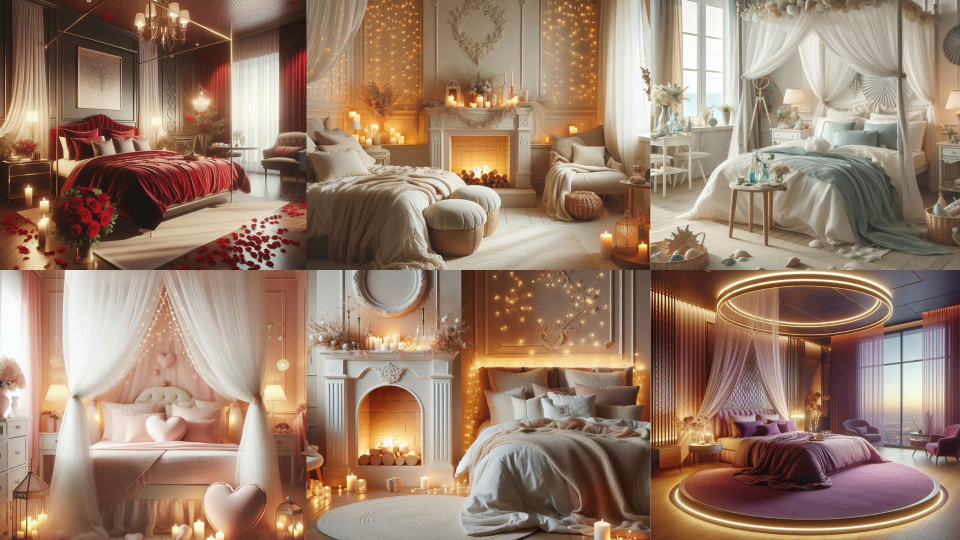 70 Desain Kamar Tidur Yang Romantis
