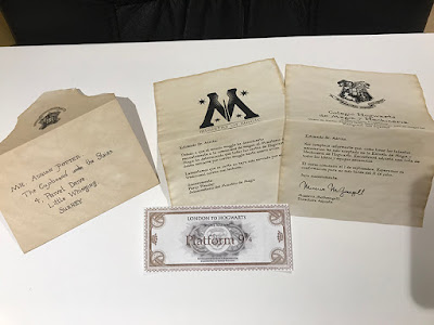 DIY - Carta aceptación Hogwarts
