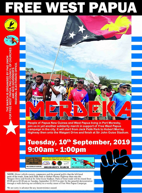 10 September, Papua Nugini akan Gelar Demo Akbar untuk West Papua