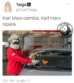 Karl Marx cambia, Karl Marx repara