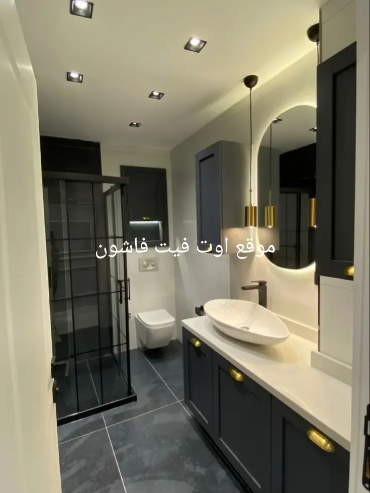 ديكور حمامات جديد 2025 تصميم حمامات منازل 2025