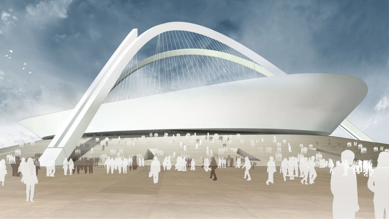 Municipalità di Tripoli, Libia: New Football Stadium by Gmp Architekten