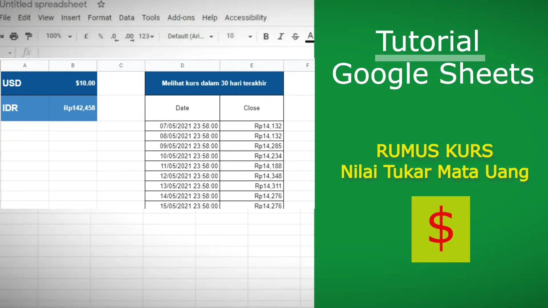 Google Sheet Kurs