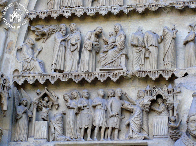 REIMS (51) - Cathédrale Notre-Dame (Extérieur - Bas-côté nord)