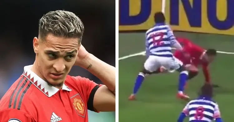 Fans Mock Antony On Social media For His Failed Trick vs Reading - Despite Solid Display