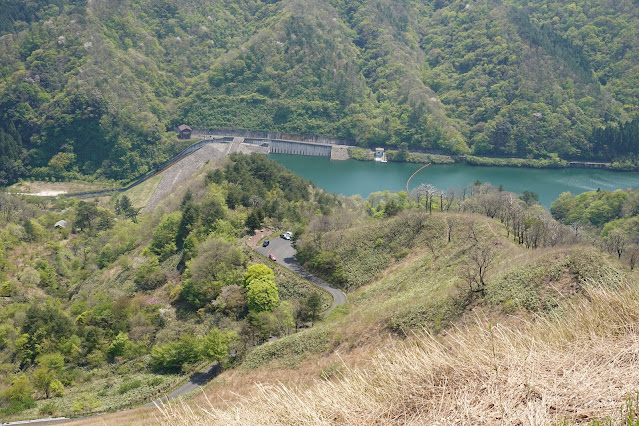 鳥取県東伯郡琴浦町山川　船上山　横手道からの眺め