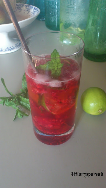 Mojito à la framboise