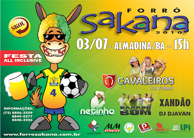 Forró Sakana 2010: mato um, mas vou!