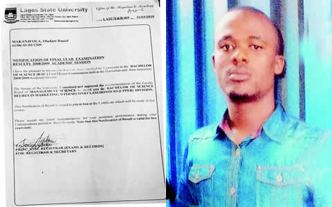 26 year old Banker busted for forging his WEAC results