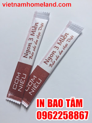 Nhà sản xuất bao tăm in logo thương hiệu riêng, chất lượng đảm bảo