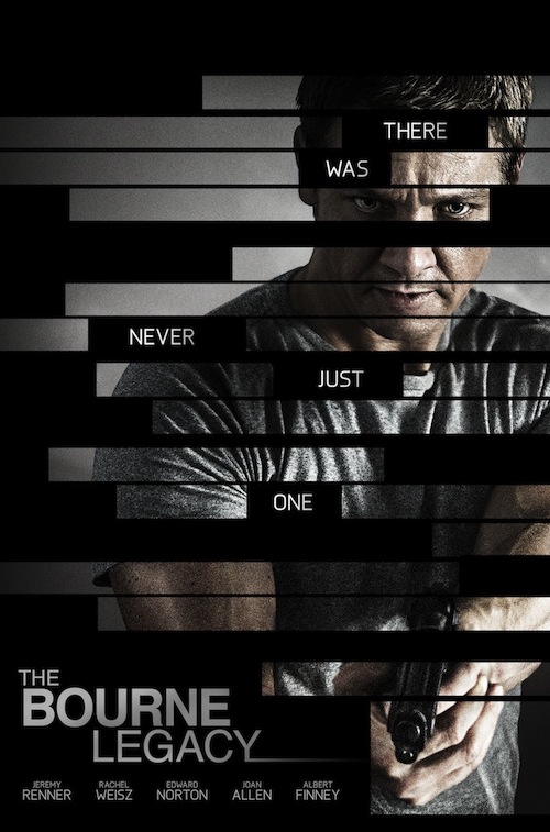 Jeremy Renner in 'The Bourne Legacy' poster