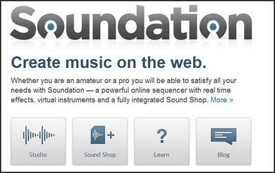 Soundation Online Music Mixer