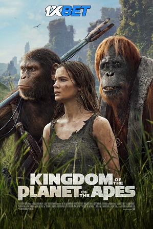 Kingdom of the Planet of the Apes (2024) Full Hindi Dubbed Movie Download 480p 720p 1080p CAMRip