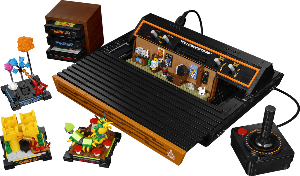 LEGO® ICONS™ präsentiert den Atari® 2600 zum 50. Geburtstag der Kult-Spielekonsole