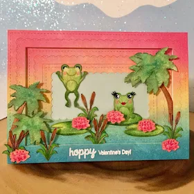Sunny Studio Stamps: Froggy Friends Customer Card Share by Jessica Luberda