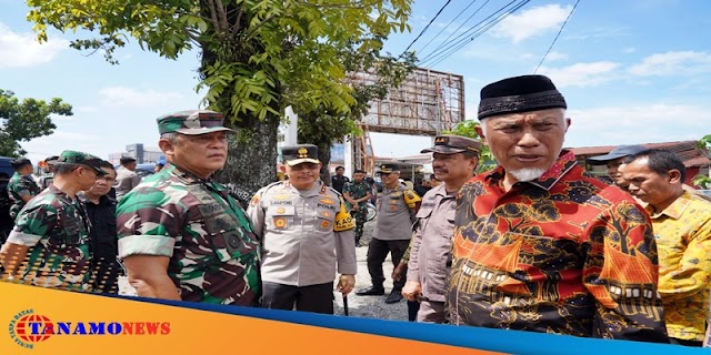 Hari Pencoblosan, Danrem 032/Wbr bersama Forkopimda Sumbar Turun Langsung Cek TPS