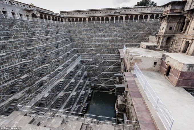 Incredible Man-made Indian Step Well