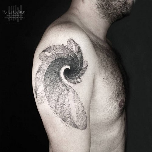 este_lindo_dotwork_shell_de_tatuagem