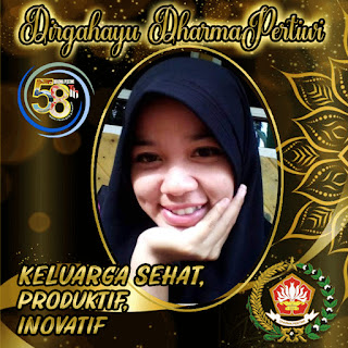 Twibbon HUT Dharma Pertiwi Tahun 2022, ke-58