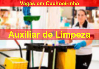 Empresa abre vagas para Auxiliar de Limpeza em Cachoeirinha