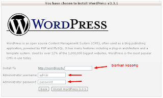 Cara Install Wordpress di Hosting Gratis