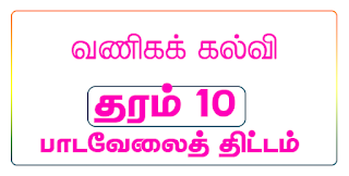 தரம் 10, வணிகம், பாடவேலைத் திட்டம்