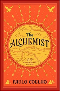 The Alchemist by Paulo Coelho (Book cover)